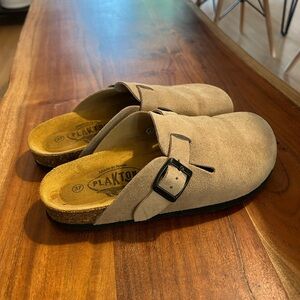 Plakton mule in real leather size 37